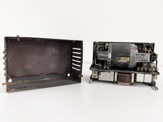 Luftwaffe, Umformer U.10/E, Ln 27377 für Fu.G 10. Originallack, Ungereinigt, Funktion nicht geprüft