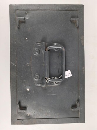 Gehäuse zum Tornister Empfänger Berta ( Torn. E.b ) der Wehrmacht. Ungereinigt, Originallack ?