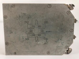 Schnurloser Überträger Wehrmacht datiert 1936. Schwere Vorkriegsqualität, gebraucht, Funktion ncht geprüft