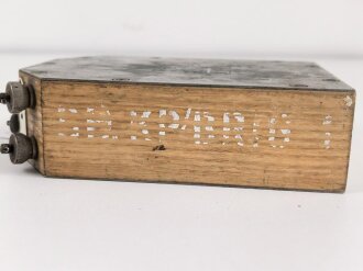 Schnurloser Überträger Wehrmacht datiert 1936. Schwere Vorkriegsqualität, gebraucht, Funktion ncht geprüft