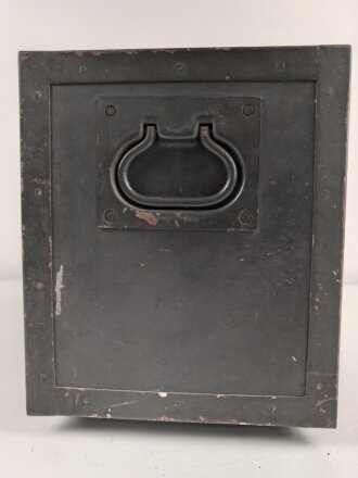 Luftwaffe, Kasernen Funkübungsgerät 42  Empfänger FüG-E , Originallack, Gehäuseschrauben fehlen, Funktion nicht geprüft