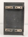 Luftwaffe, Kasernen Funkübungsgerät 42  Empfänger FüG-E , Originallack, Gehäuseschrauben fehlen, Funktion nicht geprüft