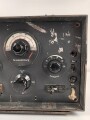 Luftwaffe, Kasernen Funkübungsgerät 42  Empfänger FüG-E , Originallack, Gehäuseschrauben fehlen, Funktion nicht geprüft