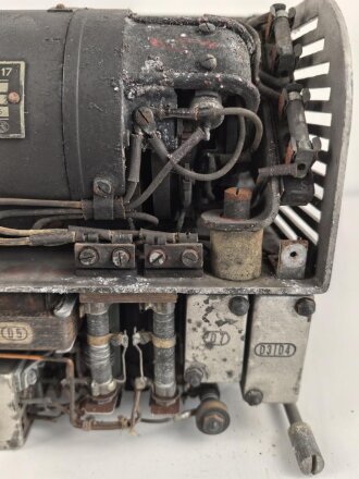 Luftwaffe Umformer U.17 , Ln26985 für FuG 16. Originallack, Funktion nicht geprüft