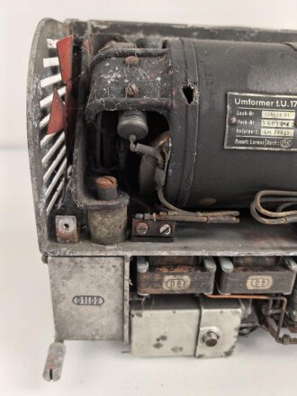 Luftwaffe Umformer U.17 , Ln26985 für FuG 16. Originallack, Funktion nicht geprüft