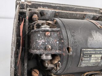 Luftwaffe Umformer U.17 , Ln26985 für FuG 16. Originallack, Funktion nicht geprüft