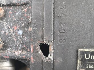 Luftwaffe Umformer U.17 , Ln26985 für FuG 16. Originallack, Funktion nicht geprüft