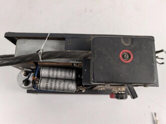 Wechselrichter EW.b zum Tornister Empfänger Berta. Originallack,datiert 1944,  Funktion nicht geprüft