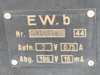Wechselrichter EW.b zum Tornister Empfänger Berta....