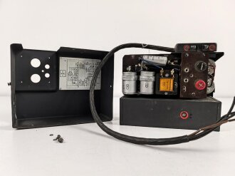 Wechselrichter EW.b zum Tornister Empfänger Berta. Originallack,datiert 1944,  Funktion nicht geprüft