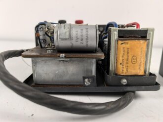 Wechselrichter EW.b zum Tornister Empfänger Berta. Originallack,datiert 1944,  Funktion nicht geprüft