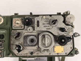 Russland, Funkgerät R-107 aus der Zeit des kalten Krieg. Im Transportkasten mit Zubehör. Funktion nicht geprüft