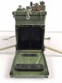 Russland, Funkgerät R-107 aus der Zeit des kalten Krieg. Im Transportkasten mit Zubehör. Funktion nicht geprüft