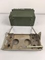 Russland, Funkgerät R-107 aus der Zeit des kalten Krieg. Im Transportkasten mit Zubehör. Funktion nicht geprüft