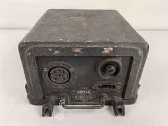 Umformer U.20 aS Wehrmacht. Verwendet in Fahrzeugen als Kraftquelle des 20 Watt Sender b im Gerätesatz Fu 18 ( Sonder KFZ 251/14. Originallack, Funktion nicht geprüft