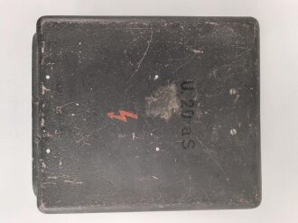 Umformer U.20 aS Wehrmacht. Verwendet in Fahrzeugen als Kraftquelle des 20 Watt Sender b im Gerätesatz Fu 18 ( Sonder KFZ 251/14. Originallack, Funktion nicht geprüft