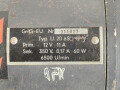 Umformer U.20 aS Wehrmacht. Verwendet in Fahrzeugen als Kraftquelle des 20 Watt Sender b im Gerätesatz Fu 18 ( Sonder KFZ 251/14. Originallack, Funktion nicht geprüft