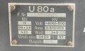 Umformer U.80a Wehrmacht. Verwendet in Fahrzeugen als Kraftquelle des 80 Watt Sender  im Gerätesatz Fu 12  in Panzerspähwagen. Originallack, Funktion nicht geprüft, datiert 1943