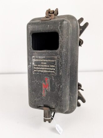 Funkinnenanschlussdose für Festungen der Wehrmacht....