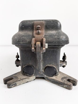 Funkinnenanschlussdose für Festungen der Wehrmacht. Originallack, habe ich noch nie vorher gesehen