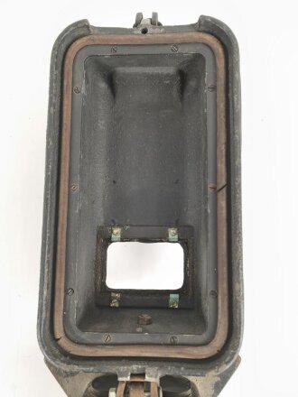Funkinnenanschlussdose für Festungen der Wehrmacht. Originallack, habe ich noch nie vorher gesehen