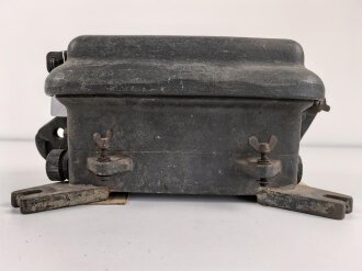 Funkinnenanschlussdose für Festungen der Wehrmacht. Originallack, habe ich noch nie vorher gesehen