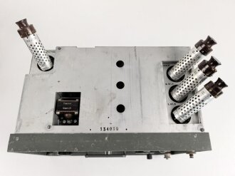 Luftwaffe, Telefunken Einflugzeichen Flugalarmempfänger "FAE 1/ Vorl." Ln 25629.  In der Zeit umgebauter Tornister Empfänger Berta, datiert 1940. Originallack, Funktion nicht geprüft