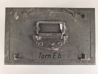 Luftwaffe, Telefunken Einflugzeichen Flugalarmempfänger "FAE 1/ Vorl." Ln 25629.  In der Zeit umgebauter Tornister Empfänger Berta, datiert 1940. Originallack, Funktion nicht geprüft