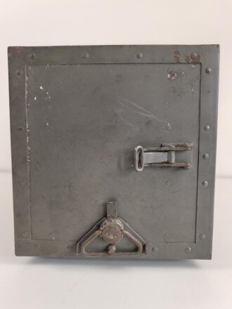 Luftwaffe, Telefunken Einflugzeichen Flugalarmempfänger "FAE 1/ Vorl." Ln 25629.  In der Zeit umgebauter Tornister Empfänger Berta, datiert 1940. Originallack, Funktion nicht geprüft