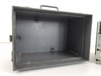 Luftwaffe, Telefunken Einflugzeichen Flugalarmempfänger "FAE 1/ Vorl." Ln 25629.  In der Zeit umgebauter Tornister Empfänger Berta, datiert 1940. Originallack, Funktion nicht geprüft