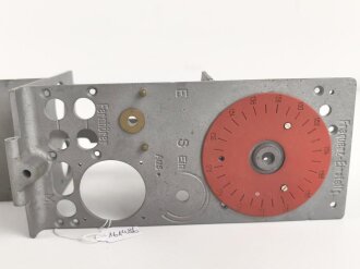 Frontplatte für ein Funksprechgerät a1 " Fusp. a1" Wehrmacht. Leichtmetallguß, meiner Meinung nach neuzeitliche Anfertigung