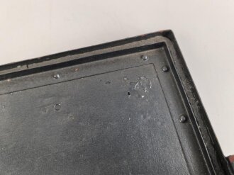 Gehäusedeckel Wehrmacht, Maße etwa 22,5 x 34 cm ( passt auf  Tornister Empfänger Berta) Neuzeitlich lackiert