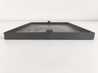 Gehäusedeckel Wehrmacht, Maße etwa 22,5 x 34 cm ( passt auf  Tornister Empfänger Berta) Neuzeitlich lackiert