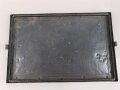Gehäusedeckel Wehrmacht, Maße etwa 22,5 x 34 cm ( passt auf  Tornister Empfänger Berta) Neuzeitlich lackiert