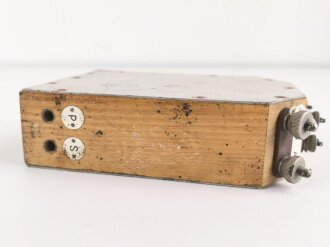 Schnurloser Überträger Wehrmacht datiert 1941. Guter Gesamtzustand, Funktion nicht geprüft