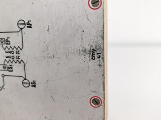 Schnurloser Überträger Wehrmacht datiert 1941. Guter Gesamtzustand, Funktion nicht geprüft