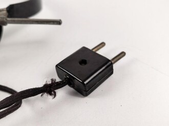 Übungsfernhörer Luftwaffe, Ln 127010. Funktion nicht geprüft