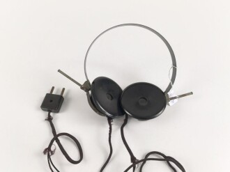 Übungsfernhörer Luftwaffe, Ln 127010. Funktion nicht geprüft