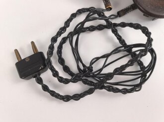 Doppelfernhörer f datiert 1945. Kabel unrichtig ergänzt