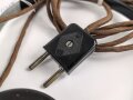 Doppelfernhörer f datiert 1943. Stecker unrichtig ergänzt