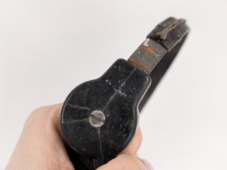 Funk Kehlkopfmikrofon mit Umschalter (Fu)b und dreipoligem Stecker , Funktion nicht geprüft