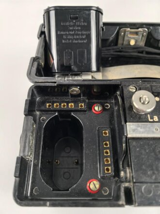 Bundeswehr Feldfernsprecher datiert 1989, Funktion nicht geprüft