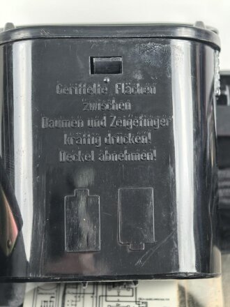 Bundeswehr Feldfernsprecher datiert 1989, Funktion nicht geprüft