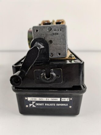 Bundeswehr Feldfernsprecher datiert 1989, Funktion nicht geprüft