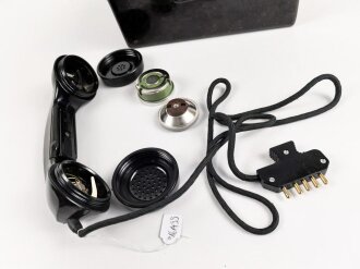 Bundeswehr Feldfernsprecher datiert 1989, Funktion nicht geprüft