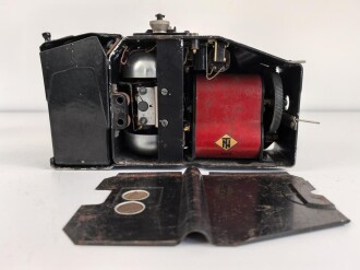 Feldfernsprecher 33 Wehrmacht, datiert 1939. Funktion nicht geprüft