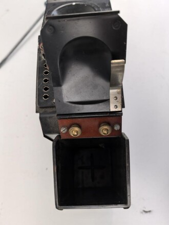 Feldfernsprecher 33 Wehrmacht, datiert 1940. Funktion nicht geprüft