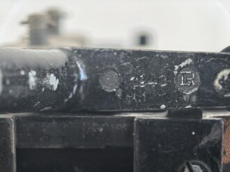 Feldfernsprecher 33 Wehrmacht, datiert 1940. Funktion nicht geprüft