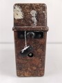Feldfernsprecher 33 Wehrmacht, datiert 1940. Funktion nicht geprüft
