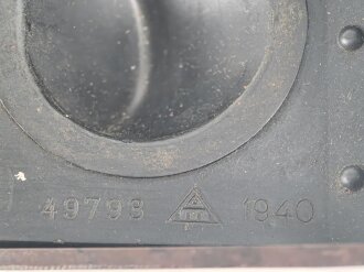 Feldfernsprecher 33 Wehrmacht, datiert 1940. Funktion nicht geprüft